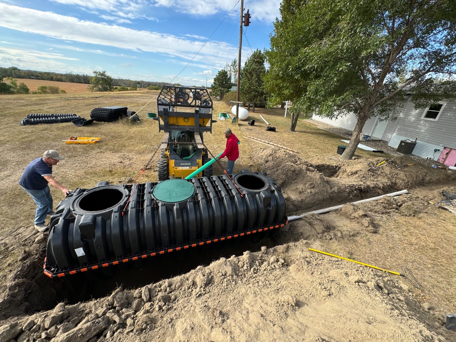 Septic system installation North Dakota